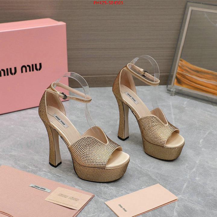 Women Shoes-Miu Miu,wholesale replica , ID: SE4905,$: 125USD