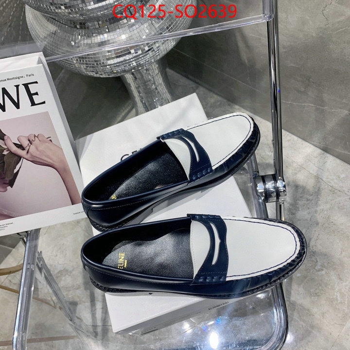 Women Shoes-CELINE,website to buy replica , ID: SO2639,$: 125USD