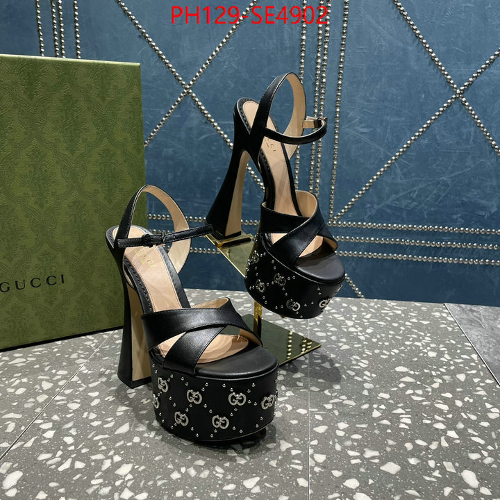 Women Shoes-Gucci,highest quality replica , ID: SE4902,$: 129USD