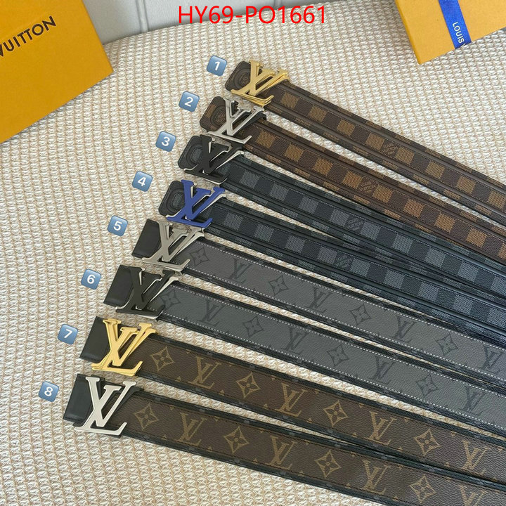 Belts-LV,fake designer , ID: PO1661,$: 69USD