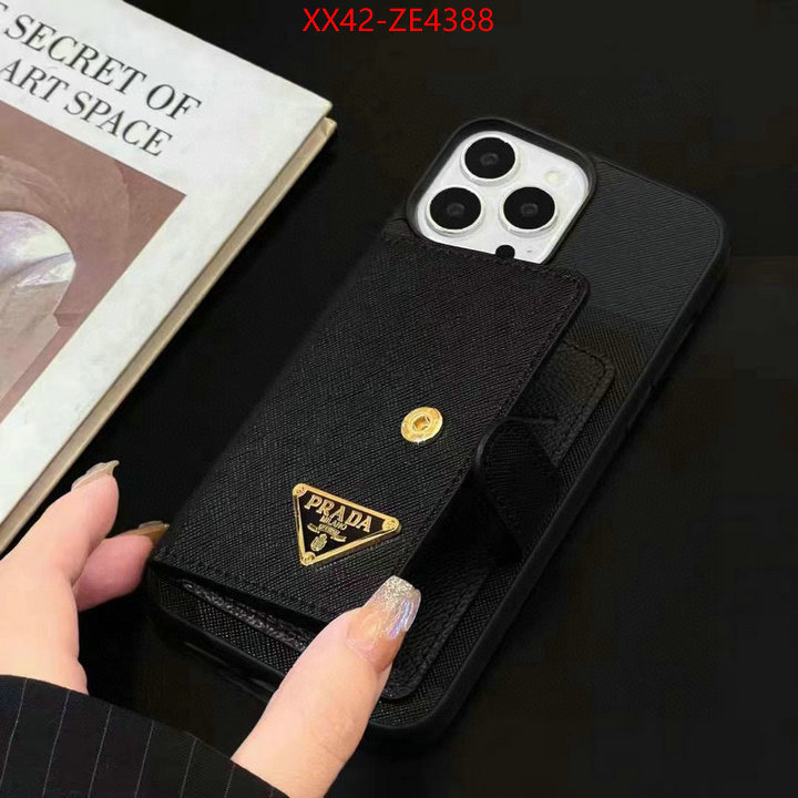 Phone case-Prada,2023 perfect replica designer , ID: ZE4388,$: 42USD