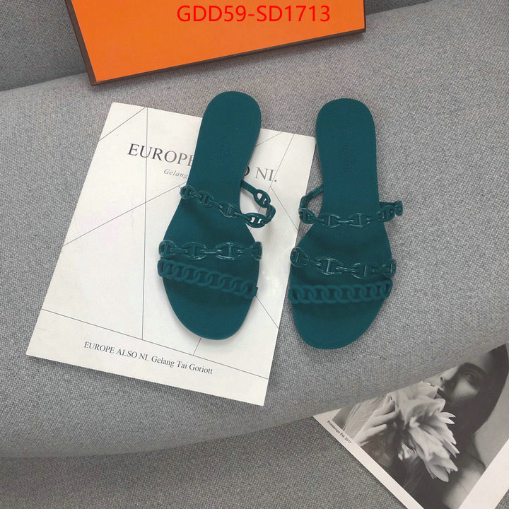 Women Shoes-Hermes,cheap high quality replica , ID: SD1713,$: 59USD