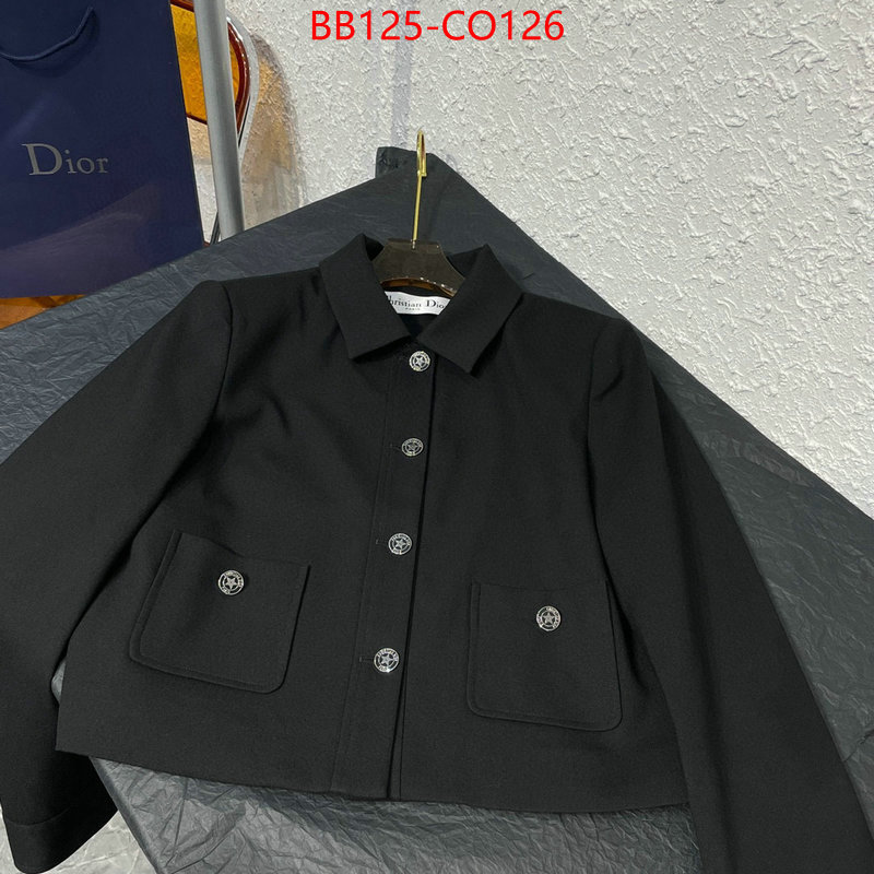 Clothing-Dior,we provide top cheap aaaaa , ID: CO126,$: 125USD