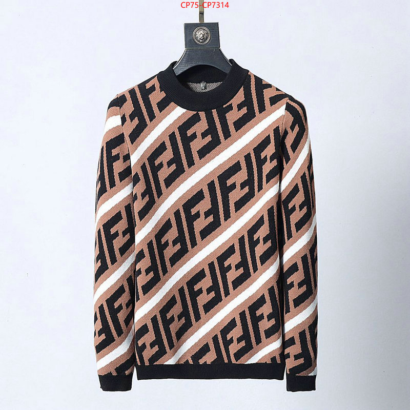 Clothing-Fendi,online shop , ID: CP7314,$: 75USD