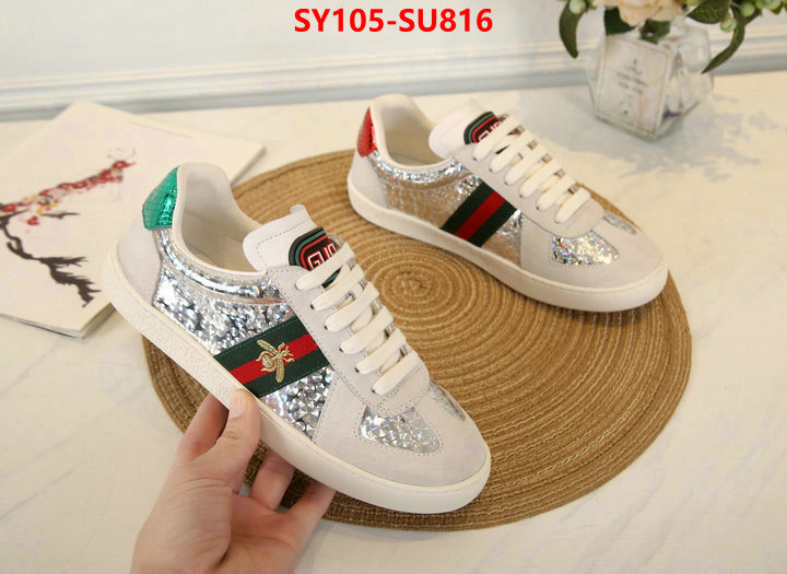 Women Shoes-Gucci,buy best quality replica , ID: SU816,$: 105USD