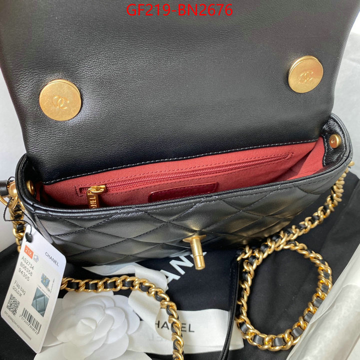 Chanel Bags(TOP)-Diagonal-,ID: BN2676,$: 219USD