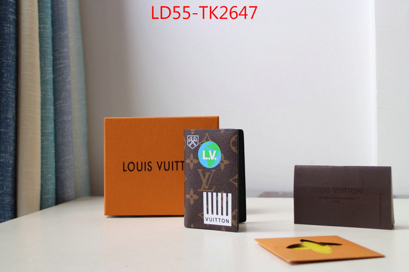 LV Bags(TOP)-Wallet,ID: TK2647,$:55USD