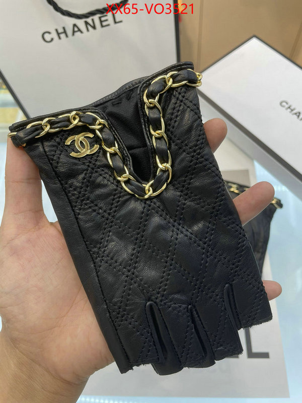 Gloves-Chanel,shop cheap high quality 1:1 replica , ID: VO3521,$: 65USD