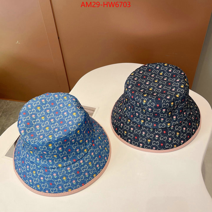 Cap (Hat)-Gucci,can i buy replica , ID: HW6703,$: 29USD