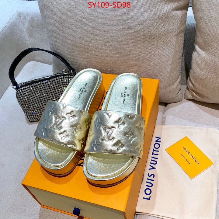 Women Shoes-LV,1:1 replica wholesale , ID: SD98,$: 109USD