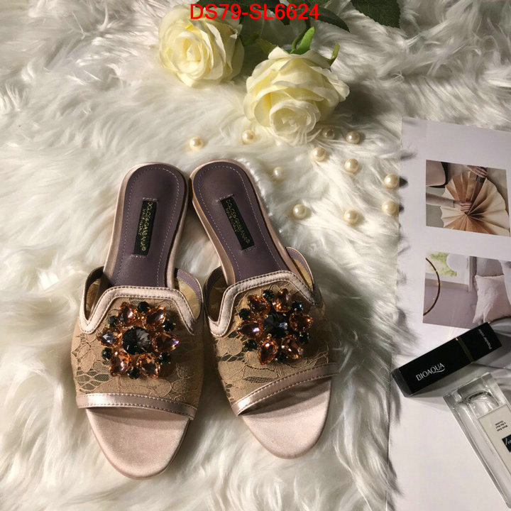 Women Shoes-DG,where to buy replicas , ID: SL6624,$: 79USD