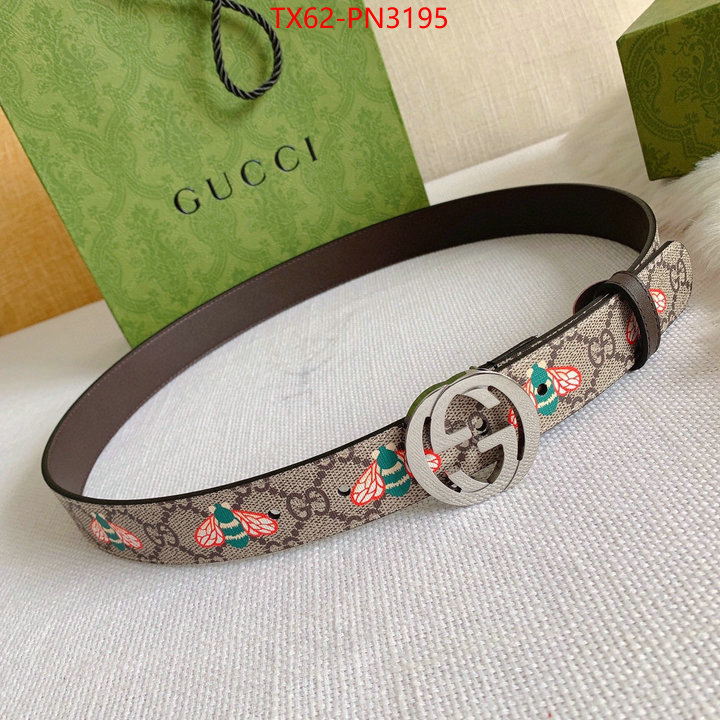 Belts-Gucci,fake , ID: PN3195,$: 62USD