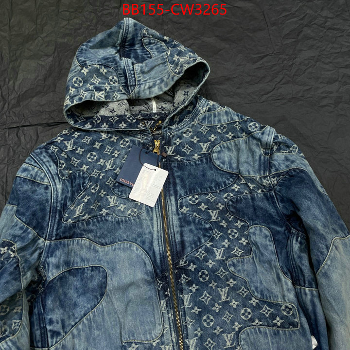 Clothing-LV,designer fashion replica , ID: CW3265,$: 155USD