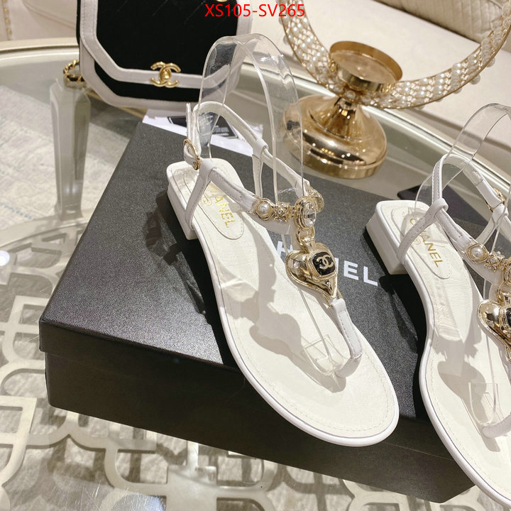 Women Shoes-Chanel,top quality designer replica , ID: SV265,$: 105USD