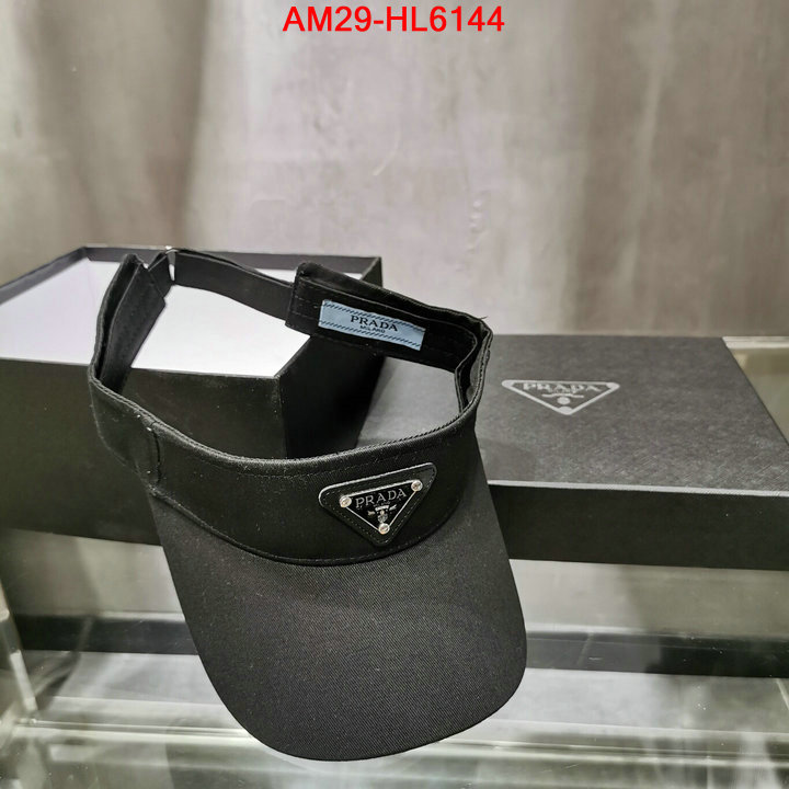 Cap (Hat)-Prada,is it ok to buy replica , ID: HL6144,$: 29USD