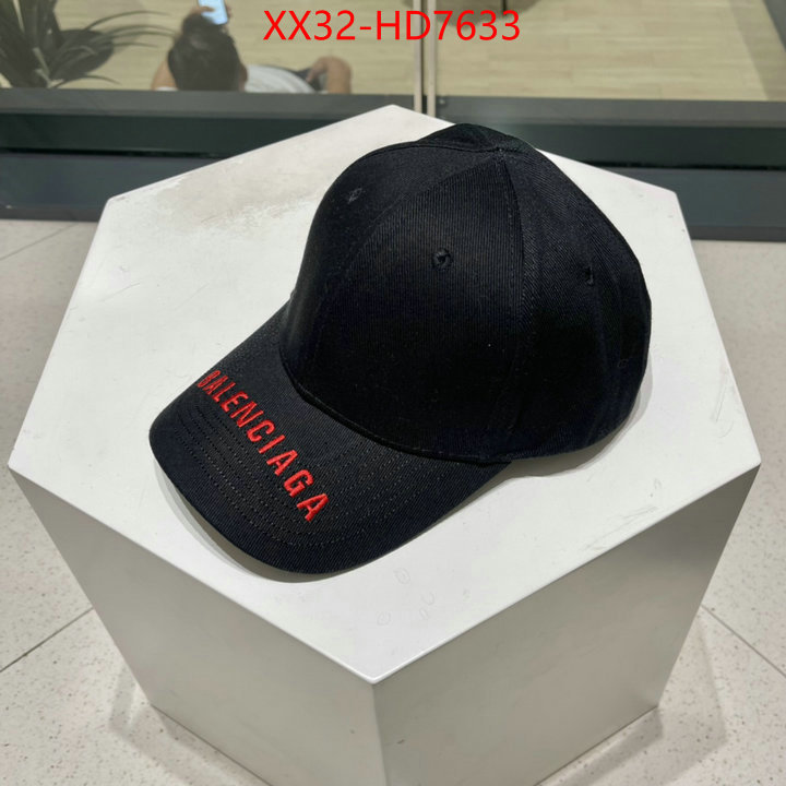 Cap (Hat)-Balenciaga,high quality 1:1 replica , ID: HD7633,$: 32USD