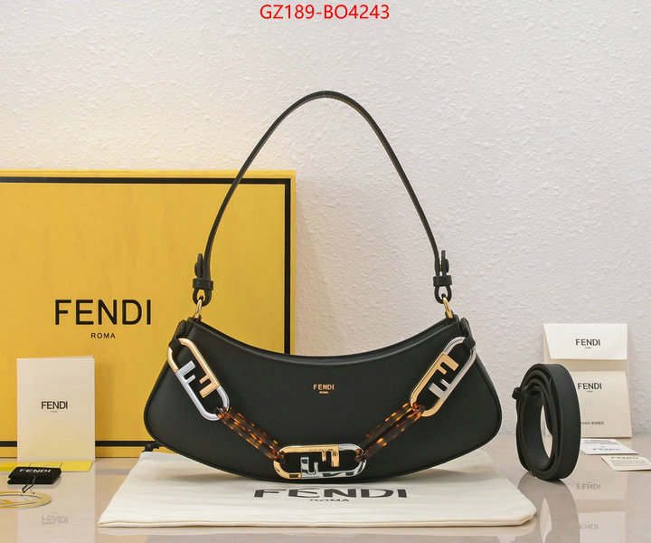 Fendi Bags(TOP)-Handbag-,fake designer ,ID: BO4243,$: 189USD