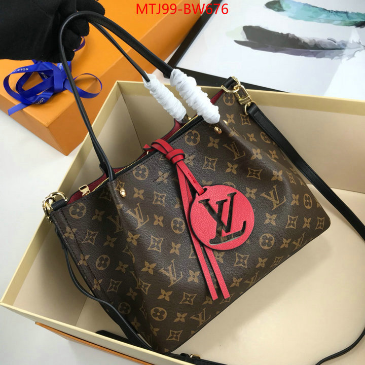 LV Bags(4A)-Handbag Collection-,how quality ,ID: BW676,$: 99USD