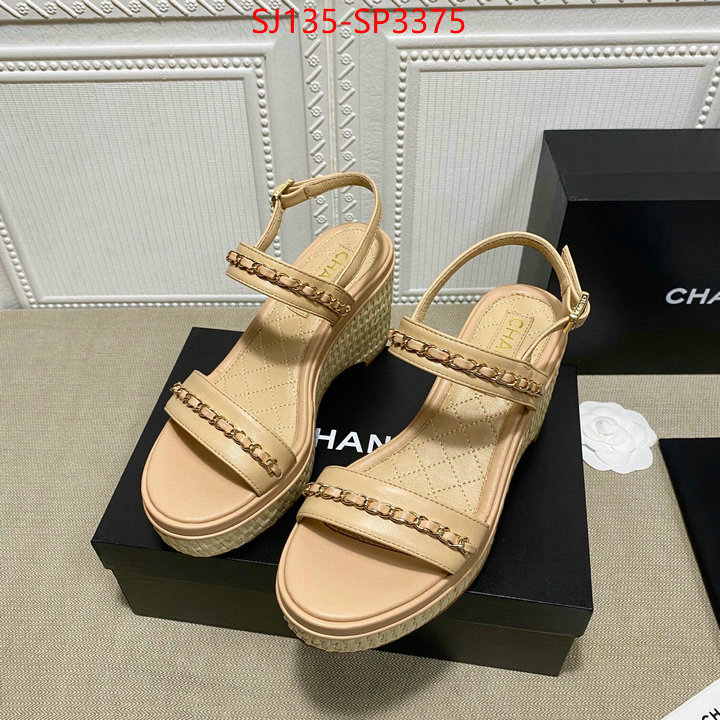 Women Shoes-Chanel,new , ID: SP3375,$: 135USD