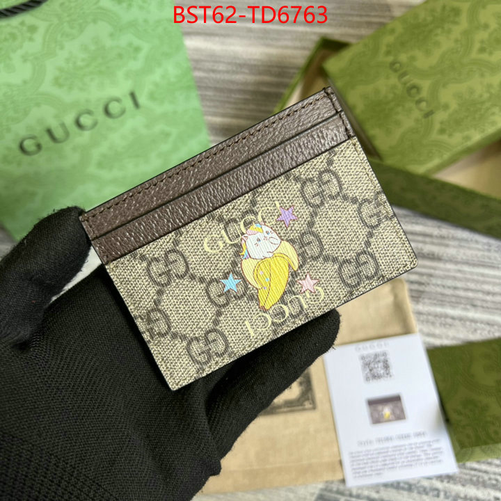 Gucci Bags(TOP)-Wallet-,ID: TD6763,$: 62USD