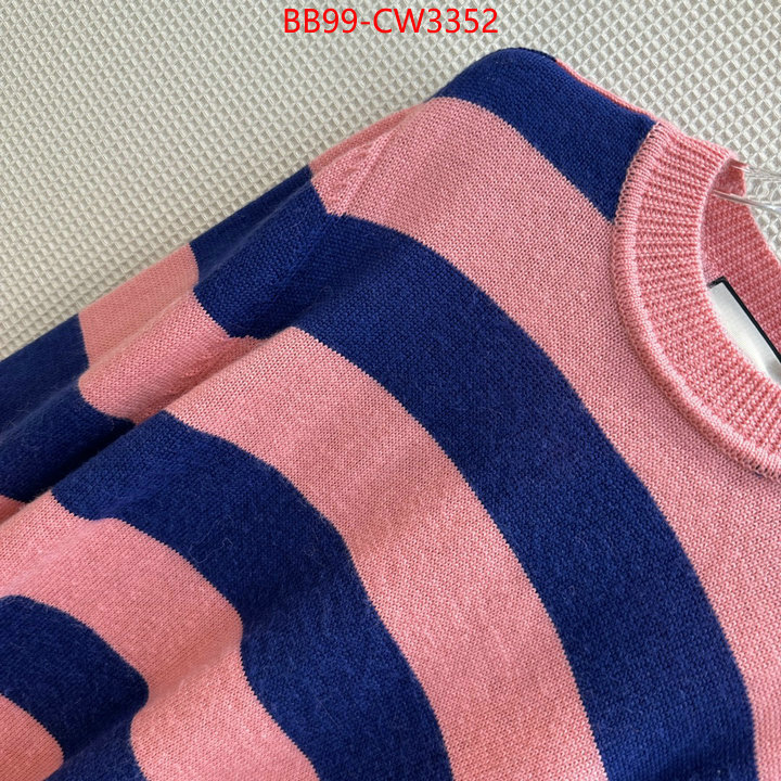 Clothing-Gucci,best replica quality , ID: CW3352,$: 99USD