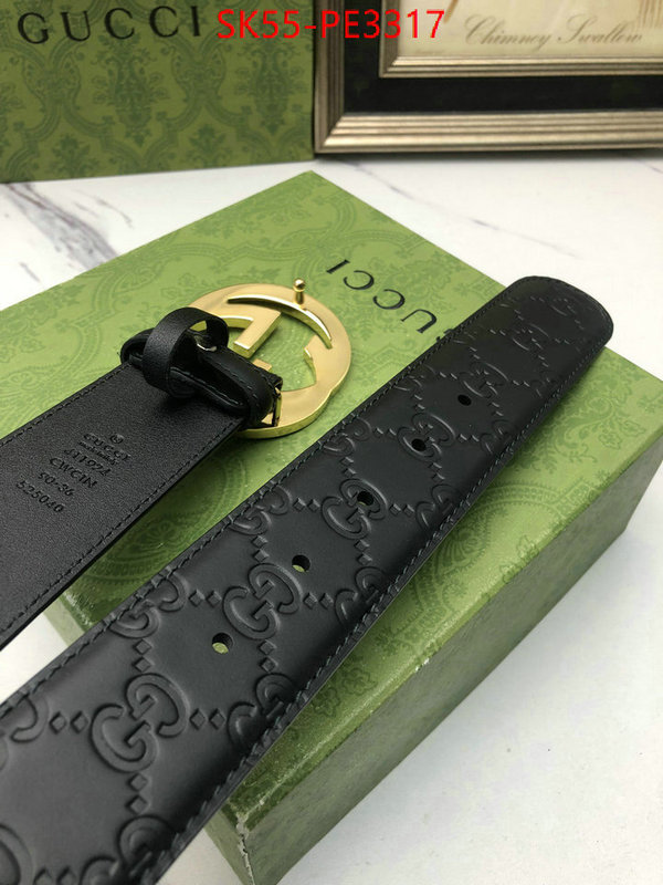 Belts-Gucci,can you buy replica , ID: PE3317,$: 55USD