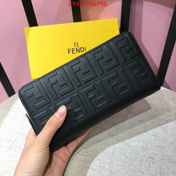 Fendi Bags(4A)-Wallet-,outlet sale store ,ID: TN6796,$: 49USD