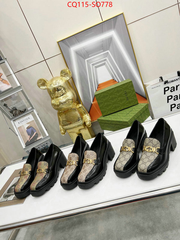 Women Shoes-Gucci,buy aaaaa cheap , ID: SO778,$: 115USD