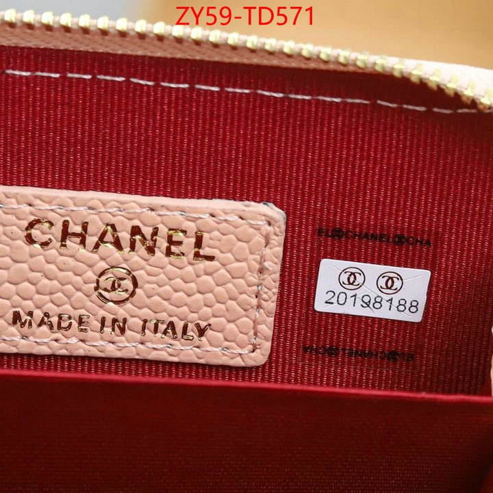 Chanel Bags(4A)-Wallet-,ID: TD571,$: 59USD