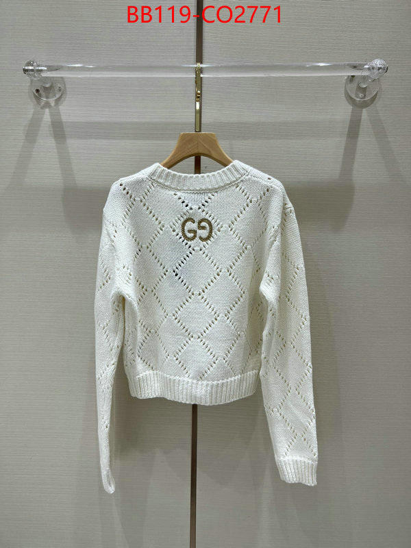 Clothing-Gucci,wholesale designer shop , ID: CO2771,$: 119USD