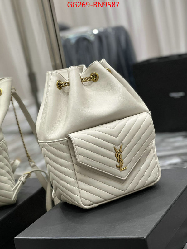 YSL Bag(TOP)-Backpack-,ID: BN9587,$: 269USD