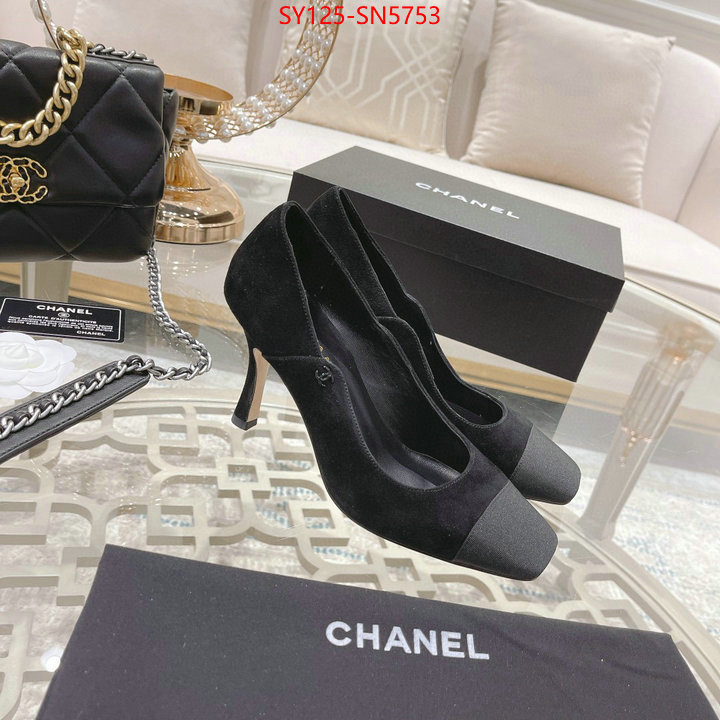 Women Shoes-Chanel,knockoff highest quality , ID: SN5753,$: 125USD