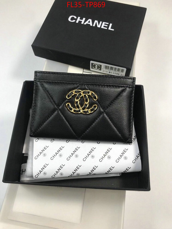 Chanel Bags(4A)-Wallet-,ID: TP869,$: 35USD