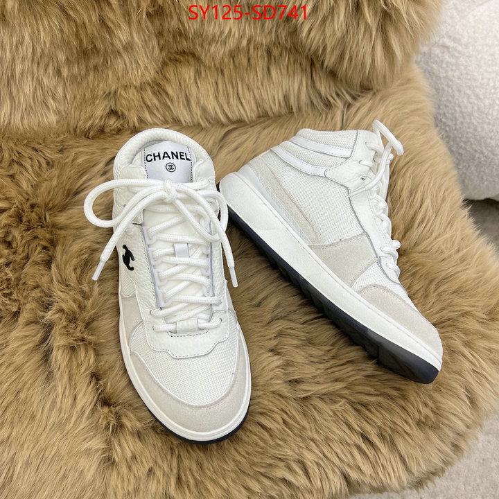 Women Shoes-Chanel,shop cheap high quality 1:1 replica , ID: SD741,$: 125USD