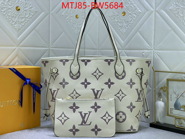 LV Bags(4A)-Neverfull-,high quality replica designer ,ID: BW5684,$: 85USD