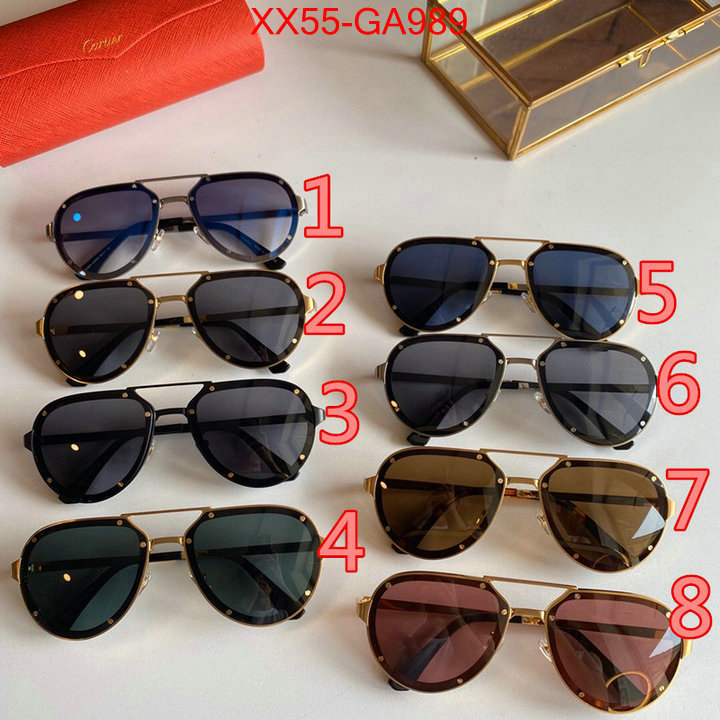 Glasses-Cartier,top brands like , ID: GA989,$:55USD