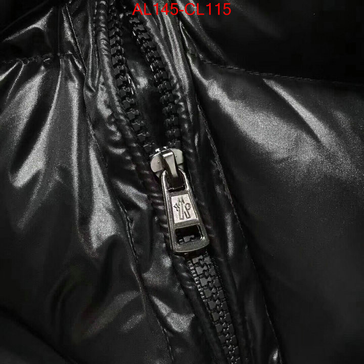 Down jacket Men-Moncler,top 1:1 replica , ID: CL115,$:145USD