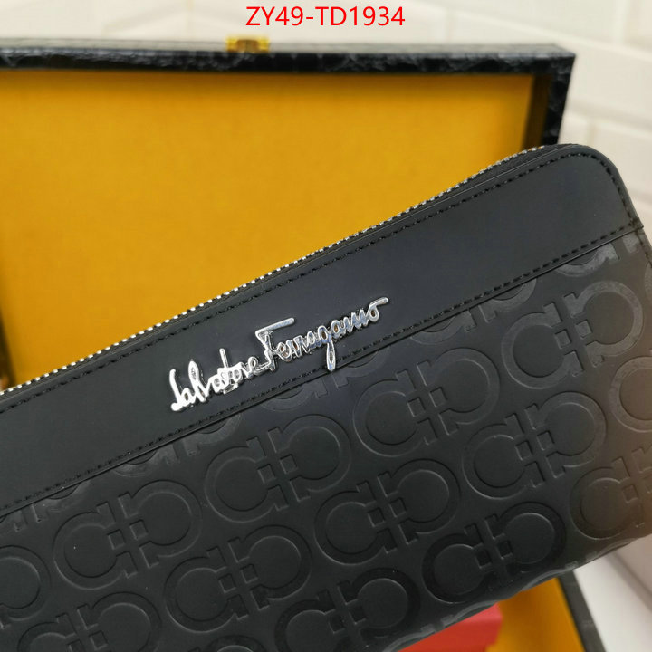 Ferragamo Bags(4A)-Wallet,replica designer ,ID: TD1934,$: 49USD