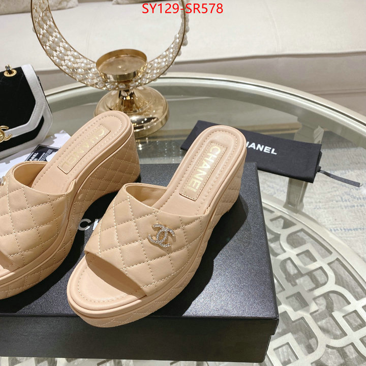 Women Shoes-Chanel,replica , ID: SR578,$: 129USD