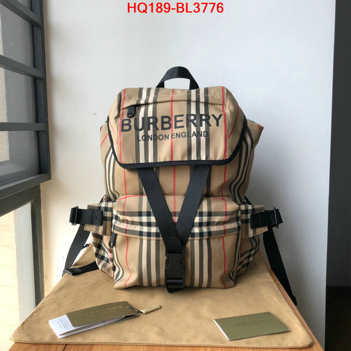 Burberry Bags(TOP)-Backpack-,outlet 1:1 replica ,ID: BL3776,$: 189USD