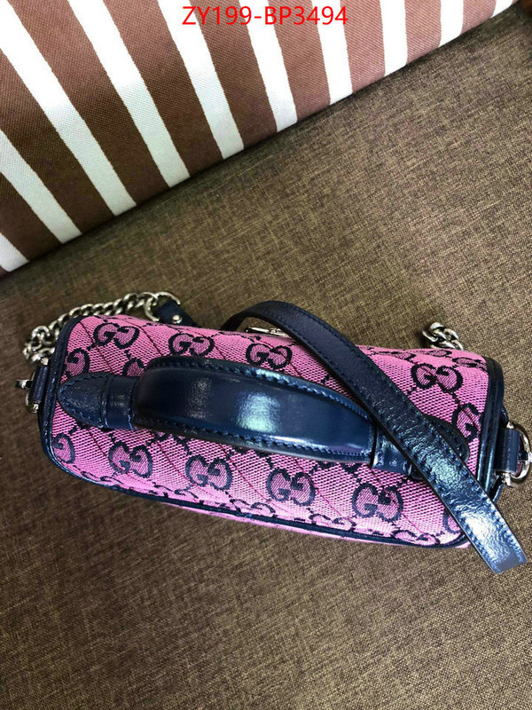 Gucci Bags(TOP)-Marmont,ID: BP3494,$: 199USD