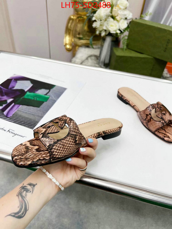 Women Shoes-Gucci,shop designer replica , ID: SD2488,$: 75USD