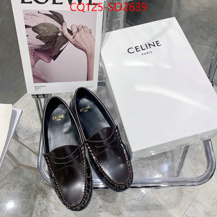 Women Shoes-CELINE,website to buy replica , ID: SO2639,$: 125USD