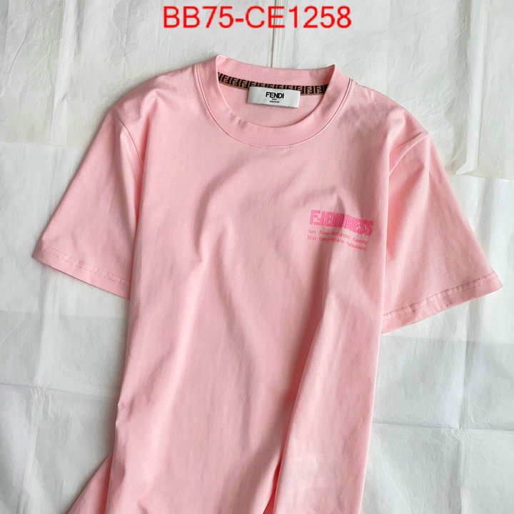 Clothing-Fendi,first copy , ID: CE1258,$: 75USD