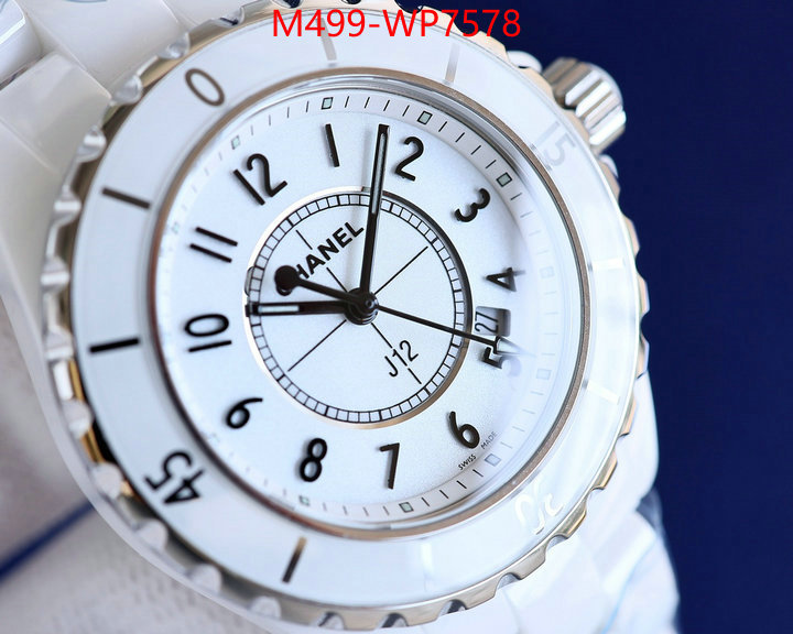 Watch (TOP)-Chanel,wholesale imitation designer replicas , ID: WP7578,$: 499USD