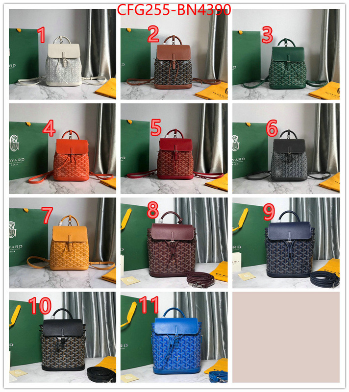 Goyard Bags(TOP)-Backpack-,ID: BN4390,$: 255USD