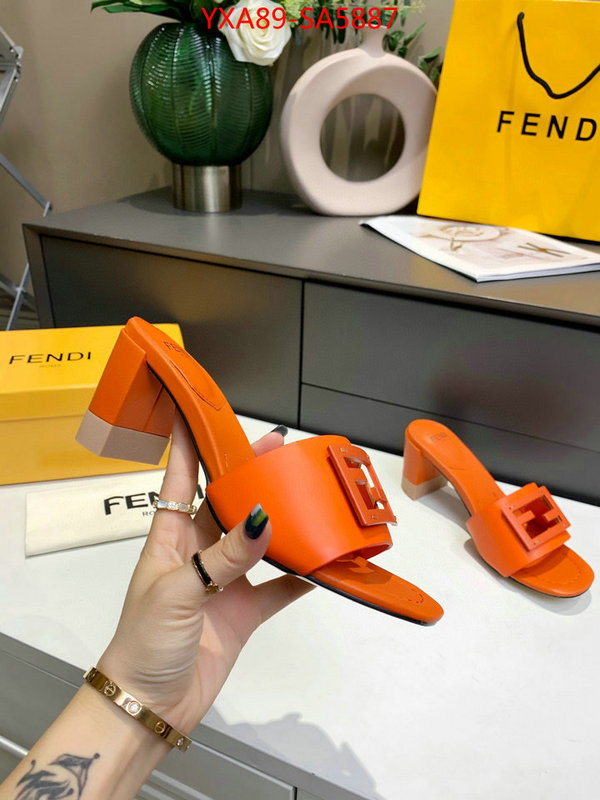 Women Shoes-Fendi,at cheap price , ID: SA5887,$: 89USD