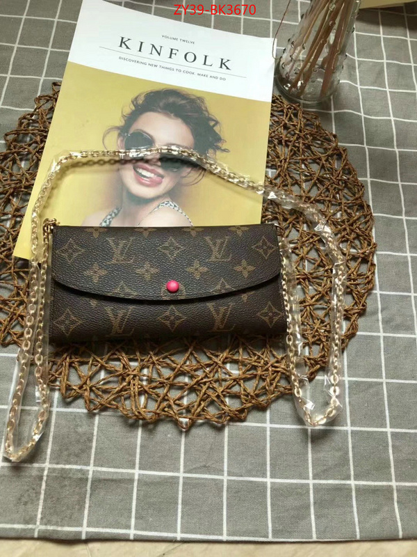 LV Bags(4A)-Wallet,high quality designer replica ,ID: BK3670,$:39USD