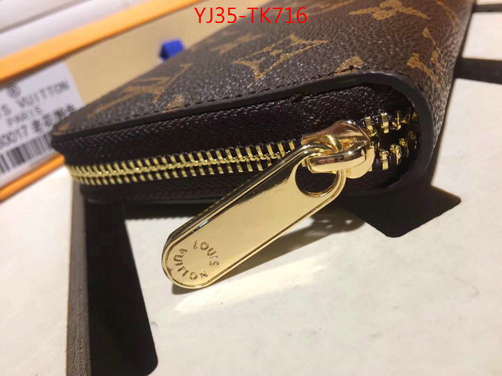 LV Bags(4A)-Wallet,ID: TK716,$:35USD