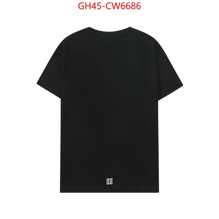 Clothing-Givenchy,brand designer replica ,ID: CW6686,$: 45USD